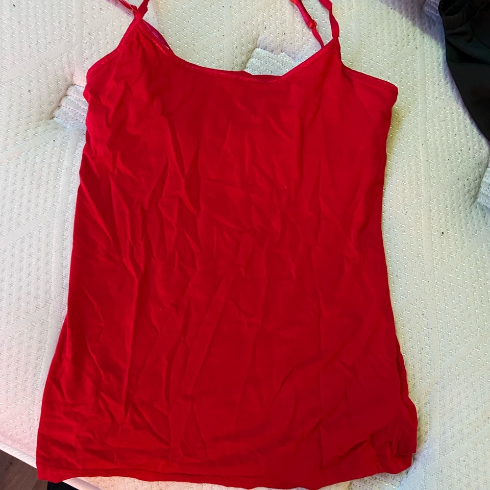 Red camisole from kohls. size medium